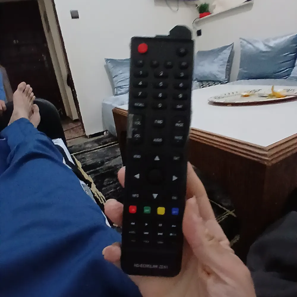 جهاز تحكم عن بعد لرسيفر Echolink باللون الأسود